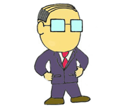 office man sticker #4238000