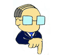 office man sticker #4238004