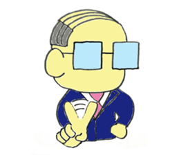 office man sticker #4238009