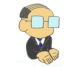office man sticker #4238011