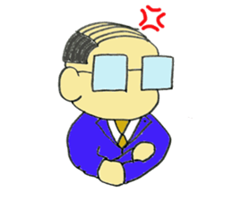 office man sticker #4238013