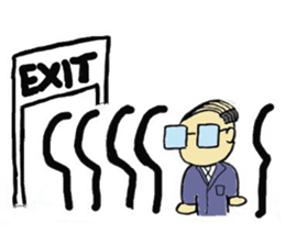 office man sticker #4238018