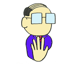 office man sticker #4238019