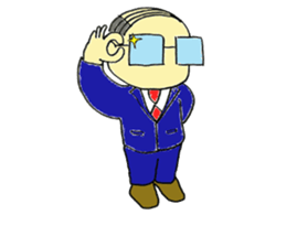 office man sticker #4238032