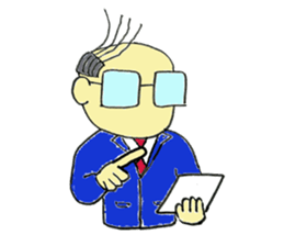office man sticker #4238033