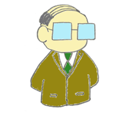 office man sticker #4238034