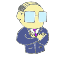 office man sticker #4238035