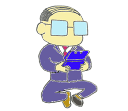 office man sticker #4238036