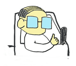 office man sticker #4238038