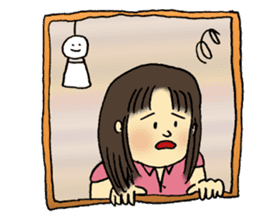 Marie and grandpa sticker #4238244