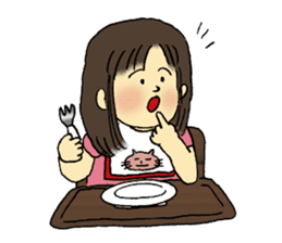 Marie and grandpa sticker #4238246