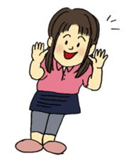 Marie and grandpa sticker #4238262