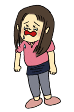 Marie and grandpa sticker #4238266