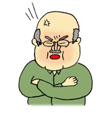 Marie and grandpa sticker #4238267