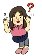 Marie and grandpa sticker #4238274