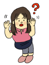 Marie and grandpa sticker #4238274