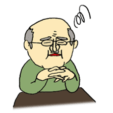 Marie and grandpa sticker #4238276