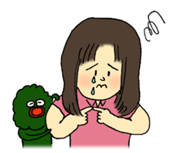 Marie and grandpa sticker #4238277