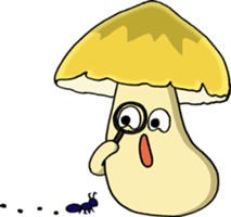 Daily mushrooms 2 sticker #4238361