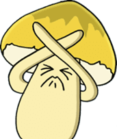 Daily mushrooms 2 sticker #4238365