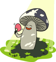 Daily mushrooms 2 sticker #4238369