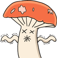 Daily mushrooms 2 sticker #4238373