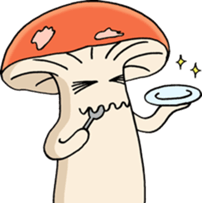 Daily mushrooms 2 sticker #4238374