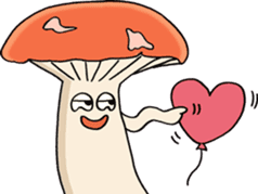 Daily mushrooms 2 sticker #4238375