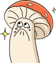 Daily mushrooms 2 sticker #4238376