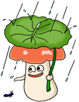 Daily mushrooms 2 sticker #4238377