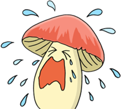 Daily mushrooms 2 sticker #4238379