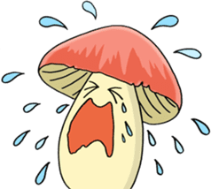 Daily mushrooms 2 sticker #4238379
