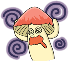 Daily mushrooms 2 sticker #4238382