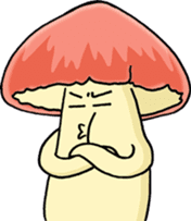 Daily mushrooms 2 sticker #4238385