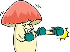 Daily mushrooms 2 sticker #4238388