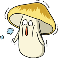 Daily mushrooms 2 sticker #4238392