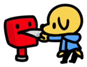 John and Sarry sticker #4239069