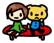 John and Sarry sticker #4239070