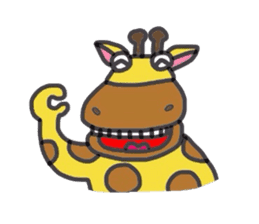giraffe brothers sticker #4239400