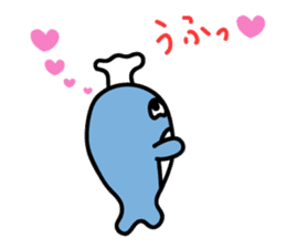 "Kuuchan" of the whale sticker #4239649