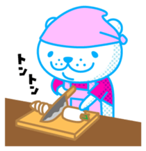 Double-face Bear 2 sticker #4240430