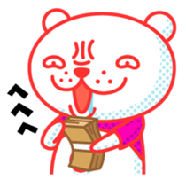 Double-face Bear 2 sticker #4240433