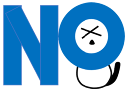 White Cat, BLUE sticker #4240491