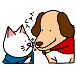 Miracle Catman and Wonder Dogman returns sticker #4240956