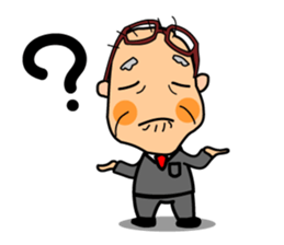 "One Day" Grandma and grandpa. 3 sticker #4241123