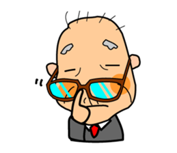 "One Day" Grandma and grandpa. 3 sticker #4241131