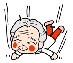 "One Day" Grandma and grandpa. 3 sticker #4241141