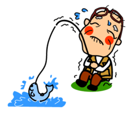 "One Day" Grandma and grandpa. 3 sticker #4241143