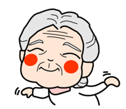 "One Day" Grandma and grandpa. 3 sticker #4241147