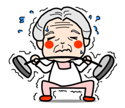 "One Day" Grandma and grandpa. 3 sticker #4241150